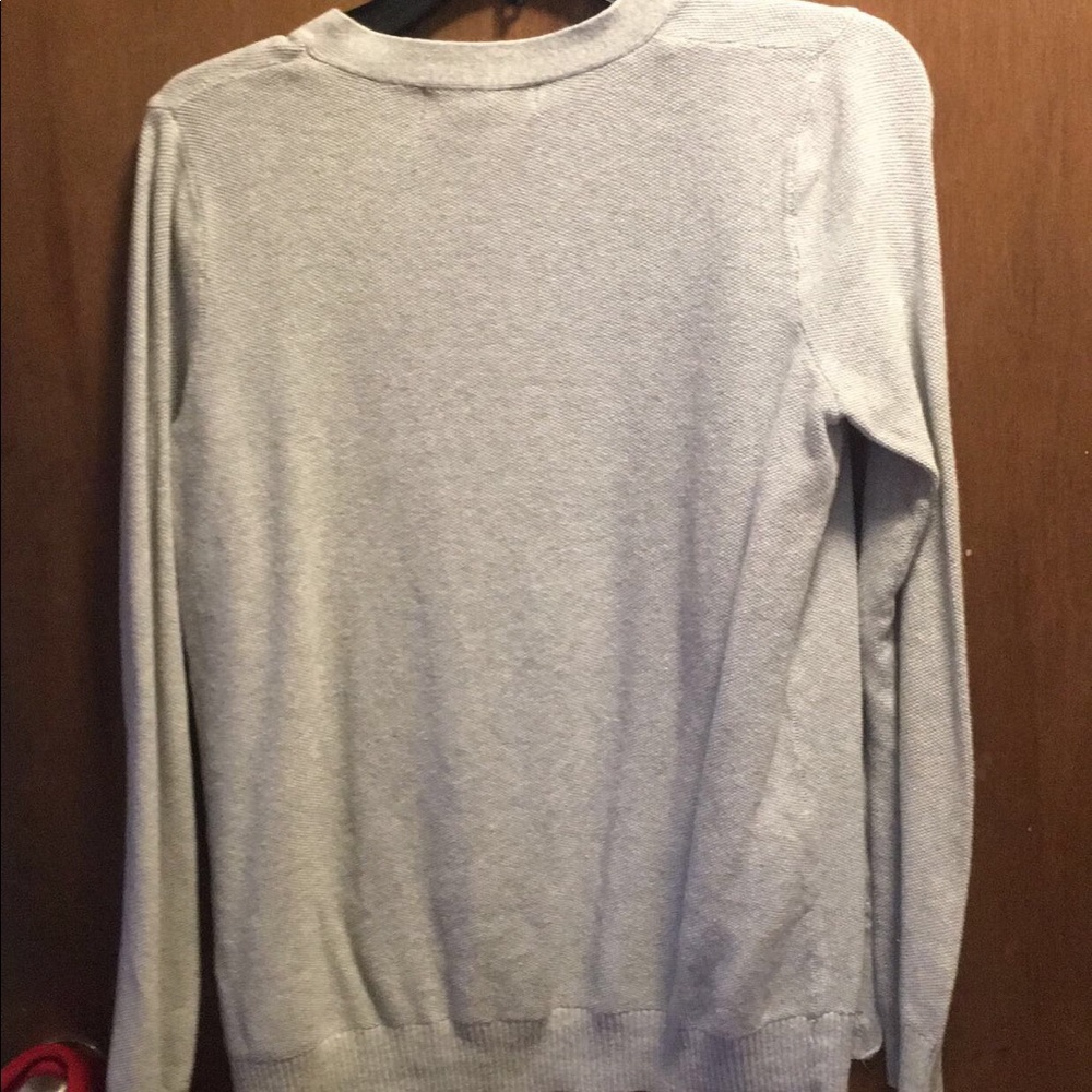 Grey cardigan